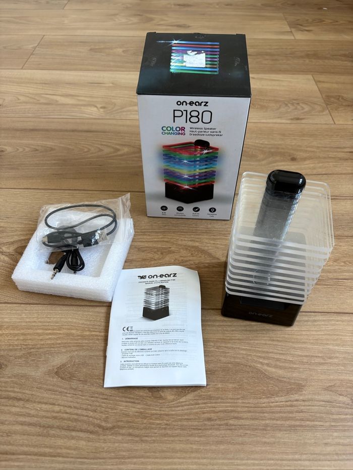 Enceinte avec jeu de lumière - photo numéro 3