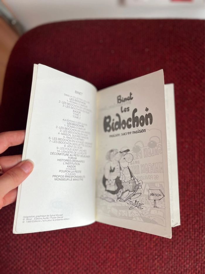 Livre Binet Les Bidochon - photo numéro 4
