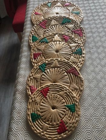 5 dessous de plats scandinaves de taille croissante gigogne