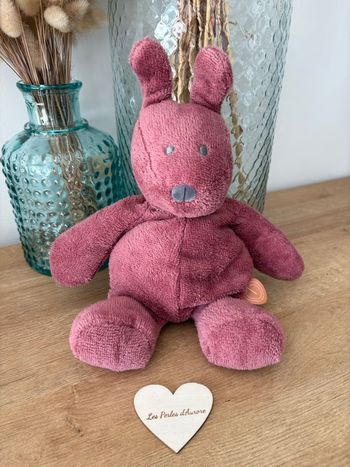 Lapin vieux rose Bonnie Nattou