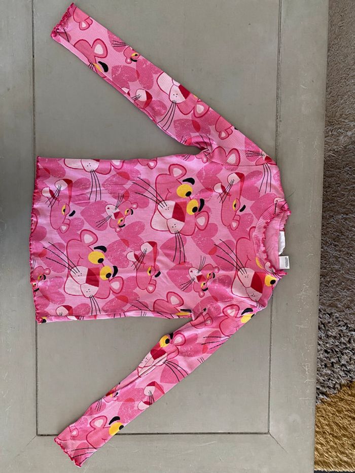 Tee shirt Desigual la panthère rose manches longues taille 13/14 ans - photo numéro 11