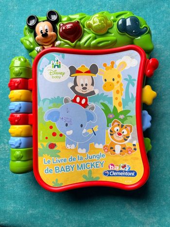Livre sonore Disney Baby “Le Livre de la Jungle” – Clementoni – TBE