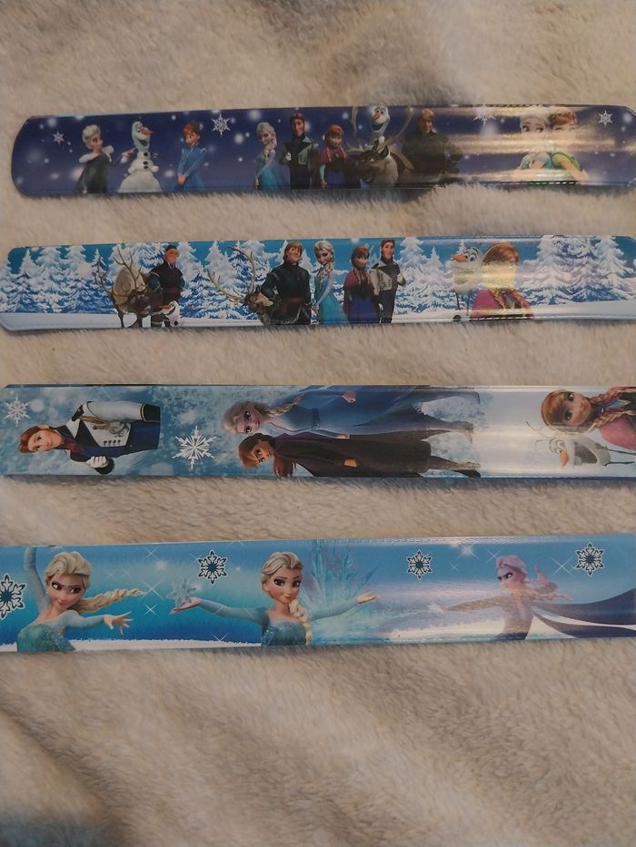 Bracelet à clipser reine des neiges