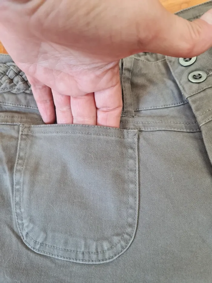 Pantalon femme taille haute Véronique Moda T34 - photo numéro 3
