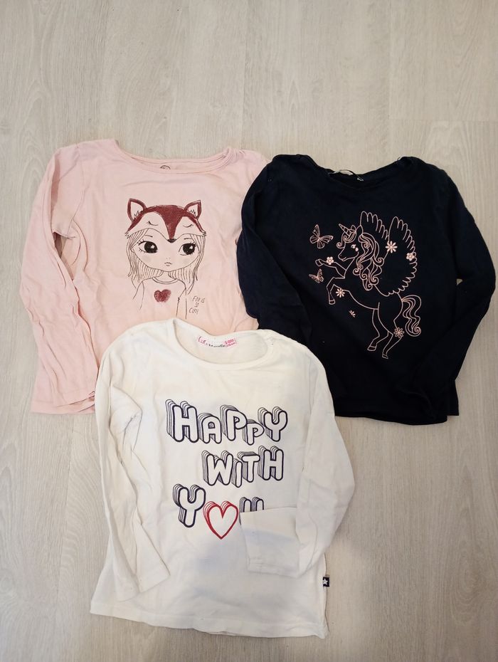 Lot de t-shirt manche longue