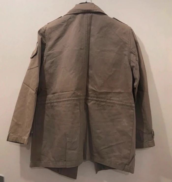 Veste unisexe été kiabi militaire beige taille 36 - photo numéro 3