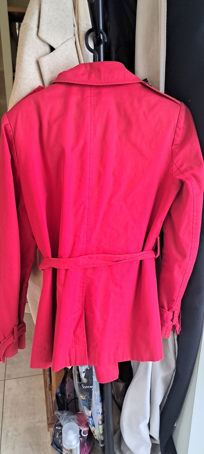 Trench rouge - photo numéro 5