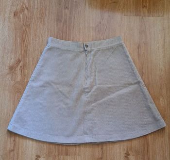 Jupe en velour taille 42
