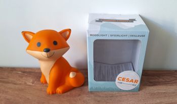 Lampe veilleuse renard