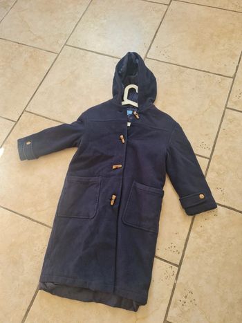 Manteau duffle coat cyrillus en laine 10 ans