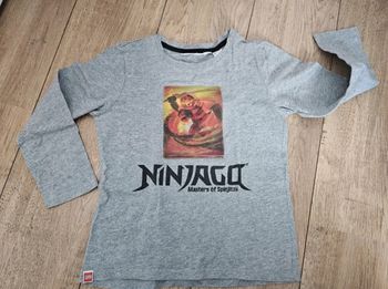T.shirt manches longues gris clair Ninjago 5 ans H&M