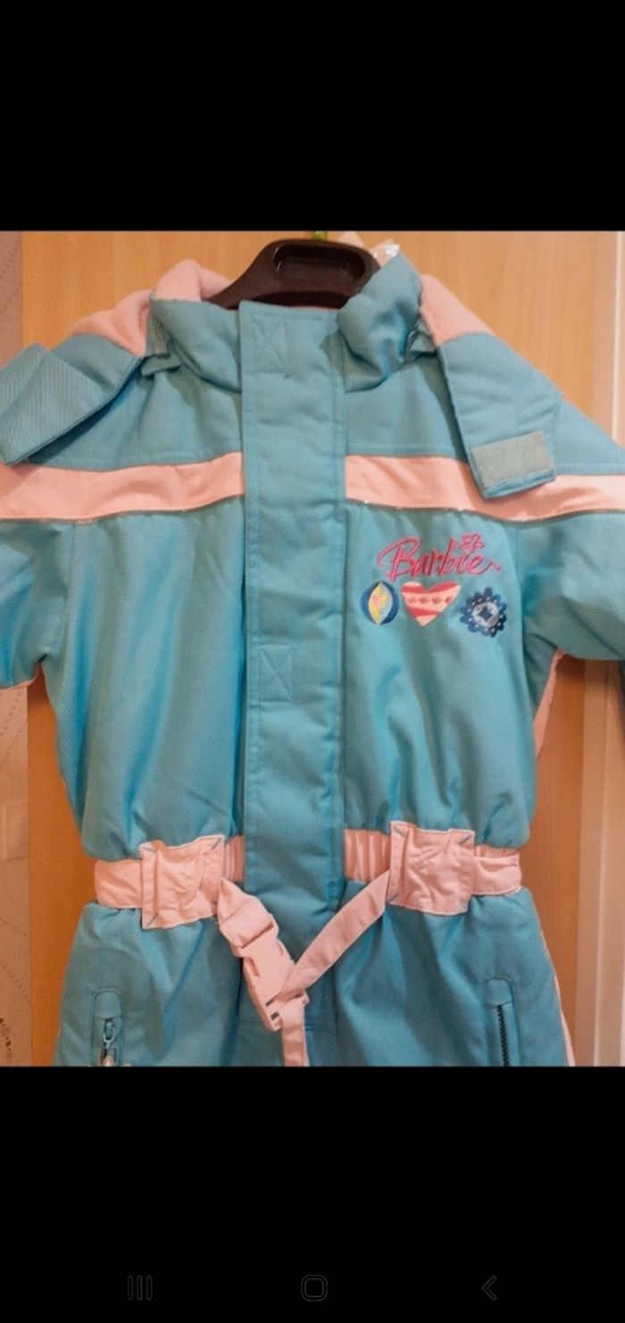 Superbe combinaison ski barbie fille 2 ans peut 3 ans neuve - photo numéro 2
