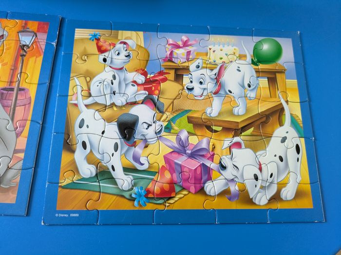Puzzles Disney la Belle et le Clochard et les Dalmatiens - photo numéro 2