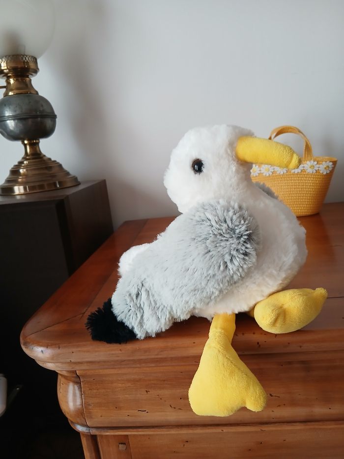 Peluche-doudou Petite Mouette - photo numéro 4