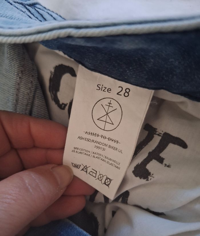 Lot jeans / jeans skinny / Ashes to Dvst - photo numéro 6