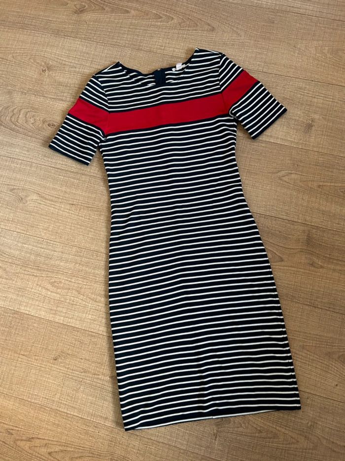 Robe rayée à manches courtes Esprit taille M jamais portée - photo numéro 11