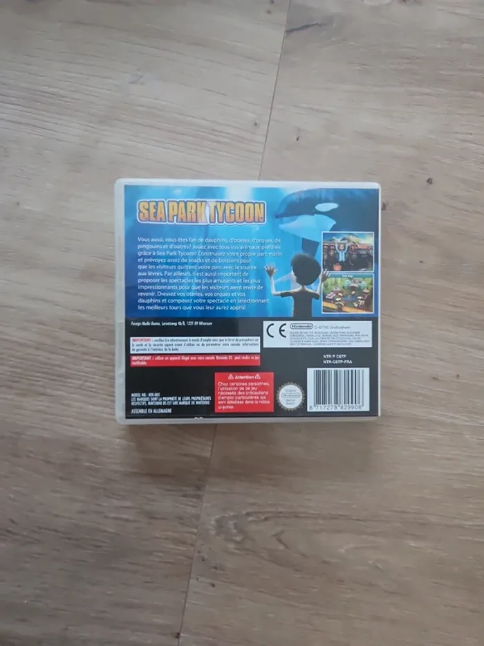 sea park tycoon Nintendo ds - photo numéro 3