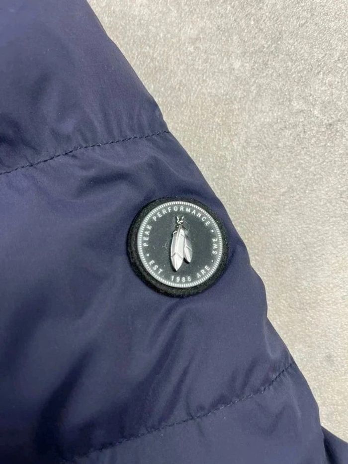 Hooded Down Jacket Peak Performance / Veste Full Zip Matelassée | Bleu Marine | Taille S | Femme #34 - photo numéro 4