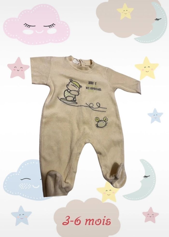 Pyjama chaude 3-6 mois - photo numéro 3