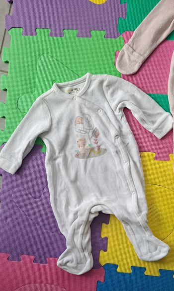 Lot 2 pyjamas velours 3m