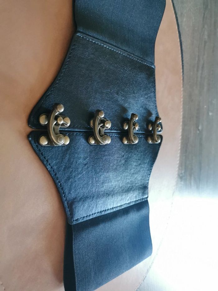 Corset Ceinture style Vintage ou médiéval large - photo numéro 2