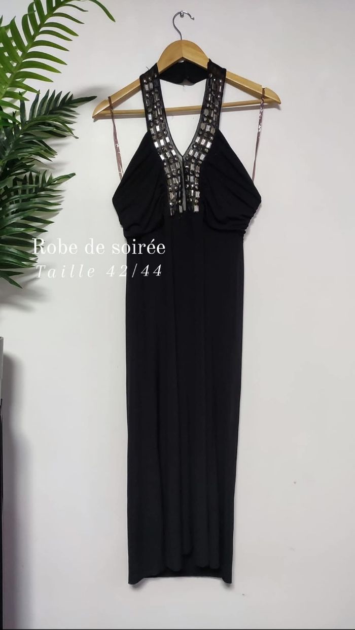 Robe longue de soirée femme