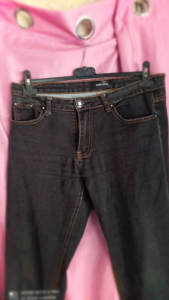 Jeans  anthracite  taille 40 - photo numéro 2