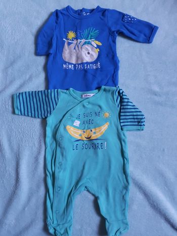 Pyjama 1 mois
