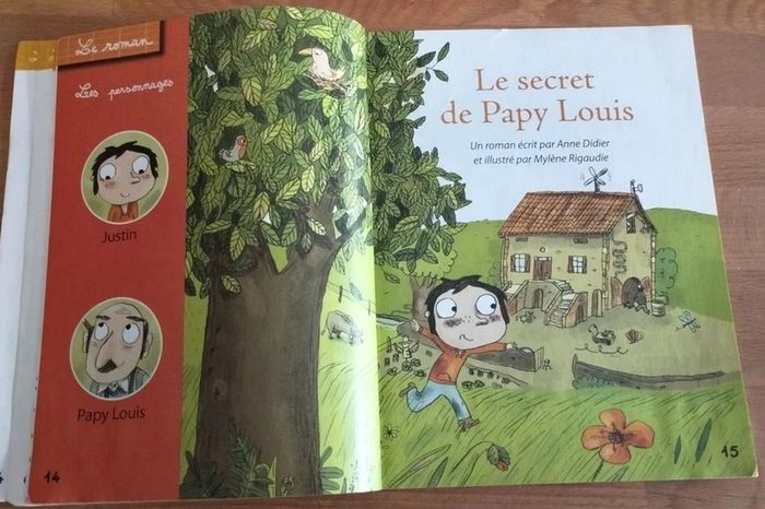 Magazine Mes premiers j'aime lire - Le secret de Papy Louis - photo numéro 4