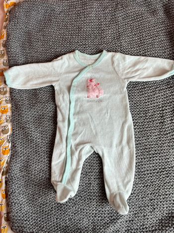 Lot 2 pyjamas 1-3 mois