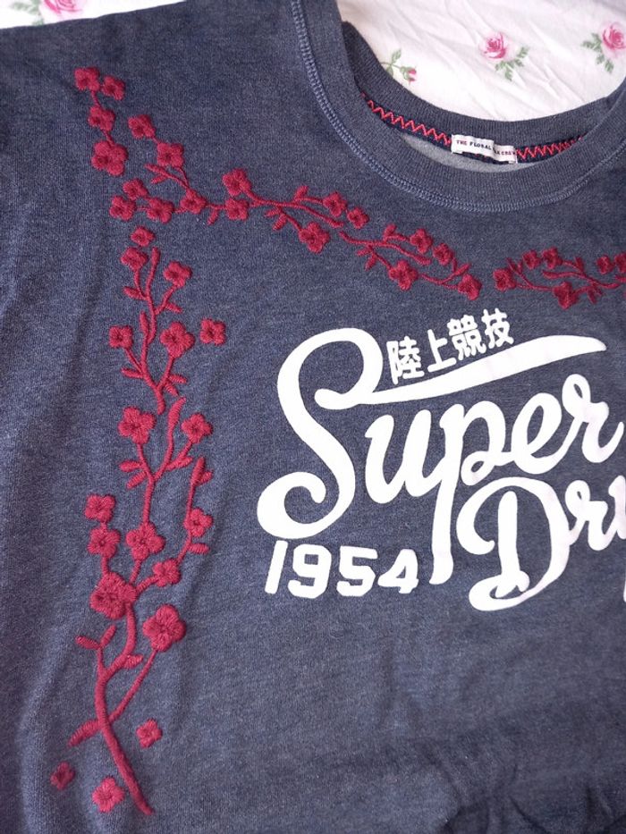 Pull fleur superdry sport - photo numéro 3