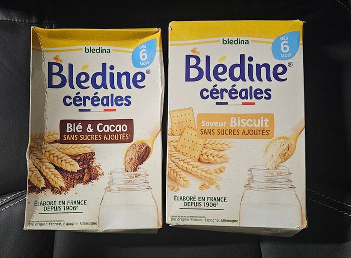 Lot de 2 blédine céréales blédina