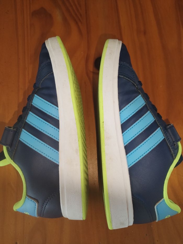 Sneakers Adidas bleu tbe 33 - photo numéro 3