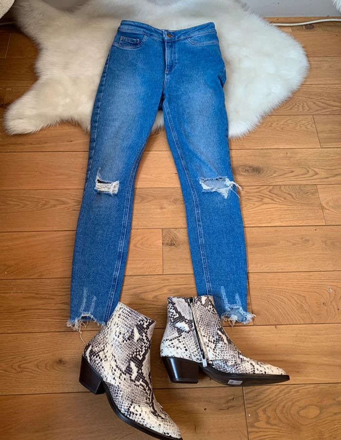 Jeans 👖 ultra stretch Taille haute - photo numéro 2