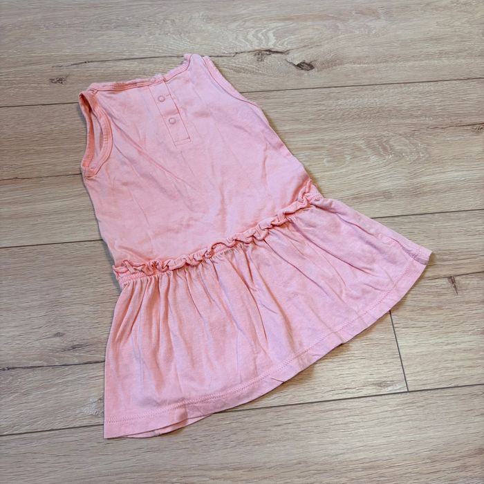 Robe bébé P’tit Bisou 12 mois rose renard - photo numéro 3