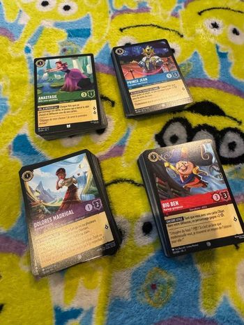 Lot de 300 cartes lorcana