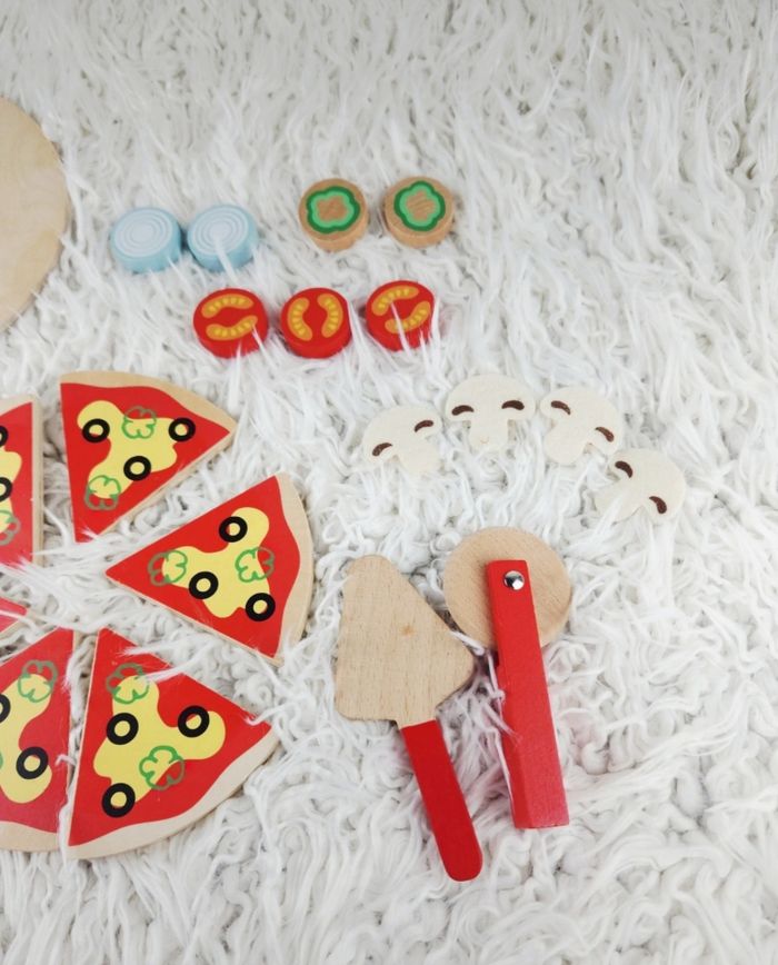 Set pizza en bois marque Vertbaudet 🎅 - photo numéro 3