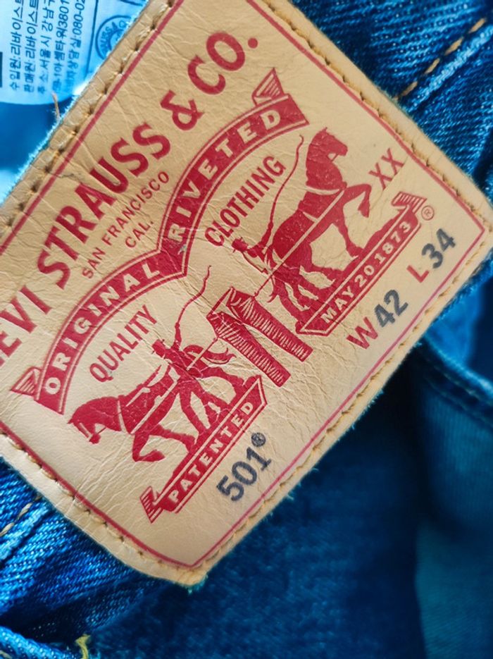 Levi's 501 w42/l34 - photo numéro 5