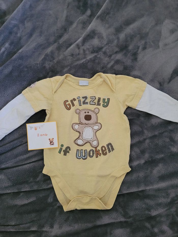 Body manches longues 2 ans