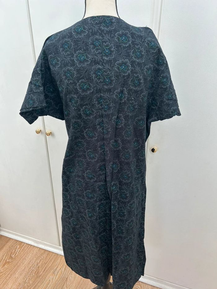 Robe en coton vintage taille 36 - fais maison année 70 - photo numéro 5