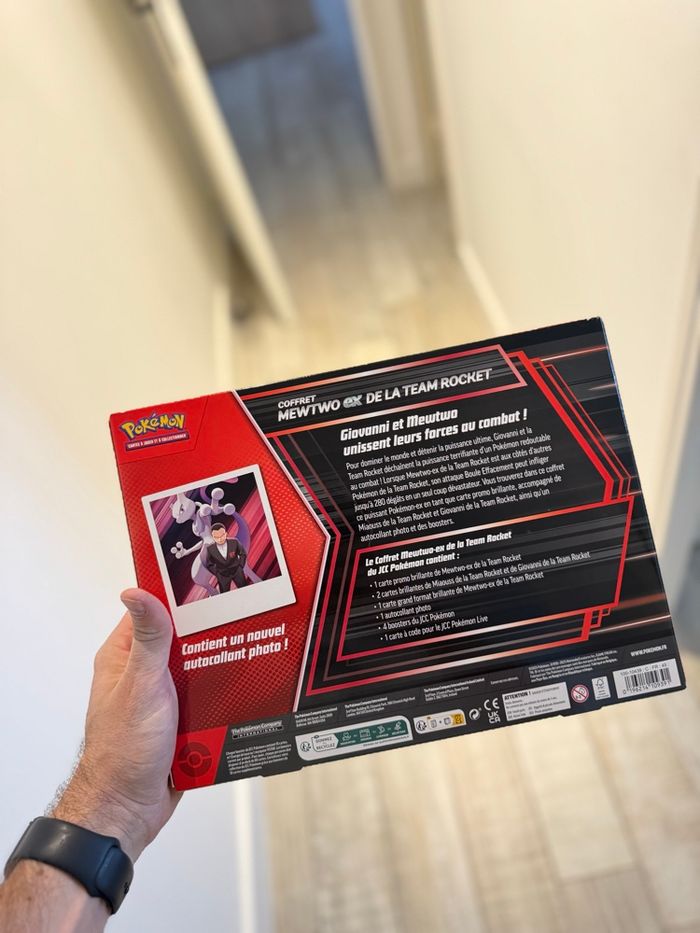 [NEUF] Coffret Mewtwo ex de la team Rocket EV10 - photo numéro 4