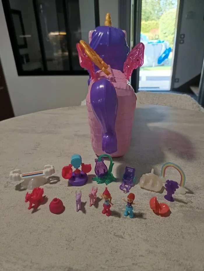 Vends Polly pocket licorne en fête. - photo numéro 11