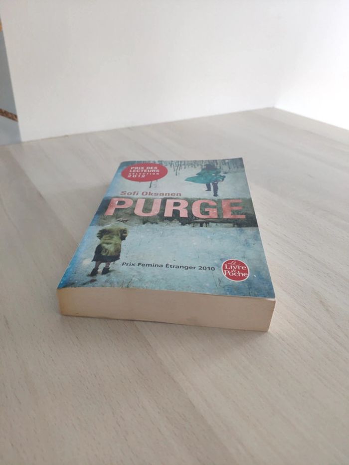 Livre poche Purge Oksanen prix femina étranger - photo numéro 2