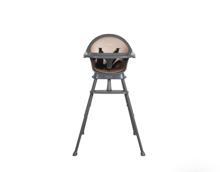 Chaise Haute Bébé Quax Ultimo 3 avec plateau – Gris - photo numéro 3