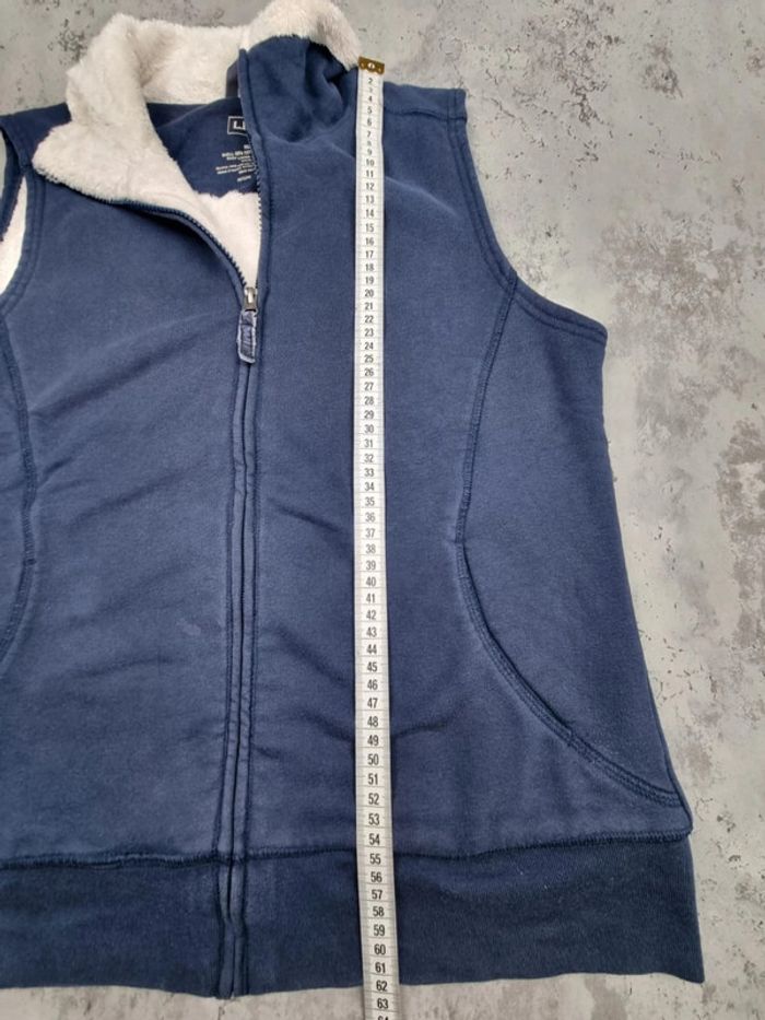 Veste sans manches fourrée L.L. Bean bleu – Taille M Femme - photo numéro 6