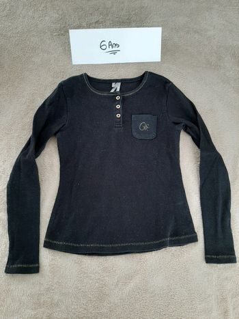 T-shirt manches longues 6ans Orchestra