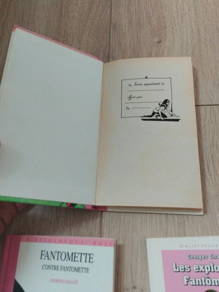 3 livres fantomette vintage - photo numéro 4