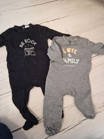 Lot de 2 pyjama 12 mois