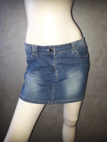 jupe en jeans basics one H&M taille 38