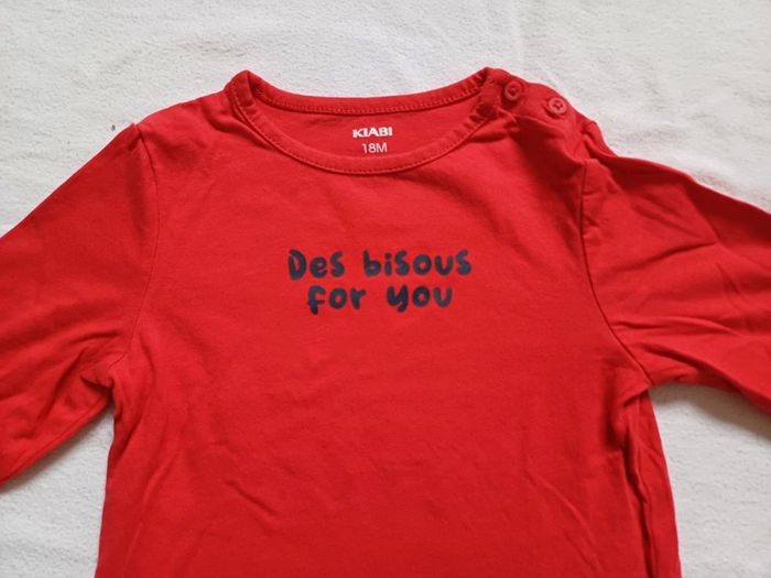 Lot de tee shirts taille 18 mois neuf - photo numéro 5